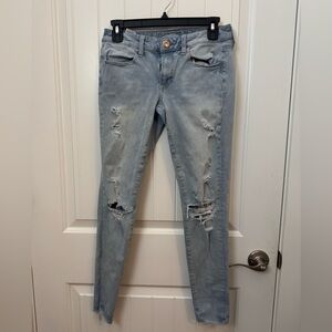 American eagle super super stretch Women's Jeans. Size 4